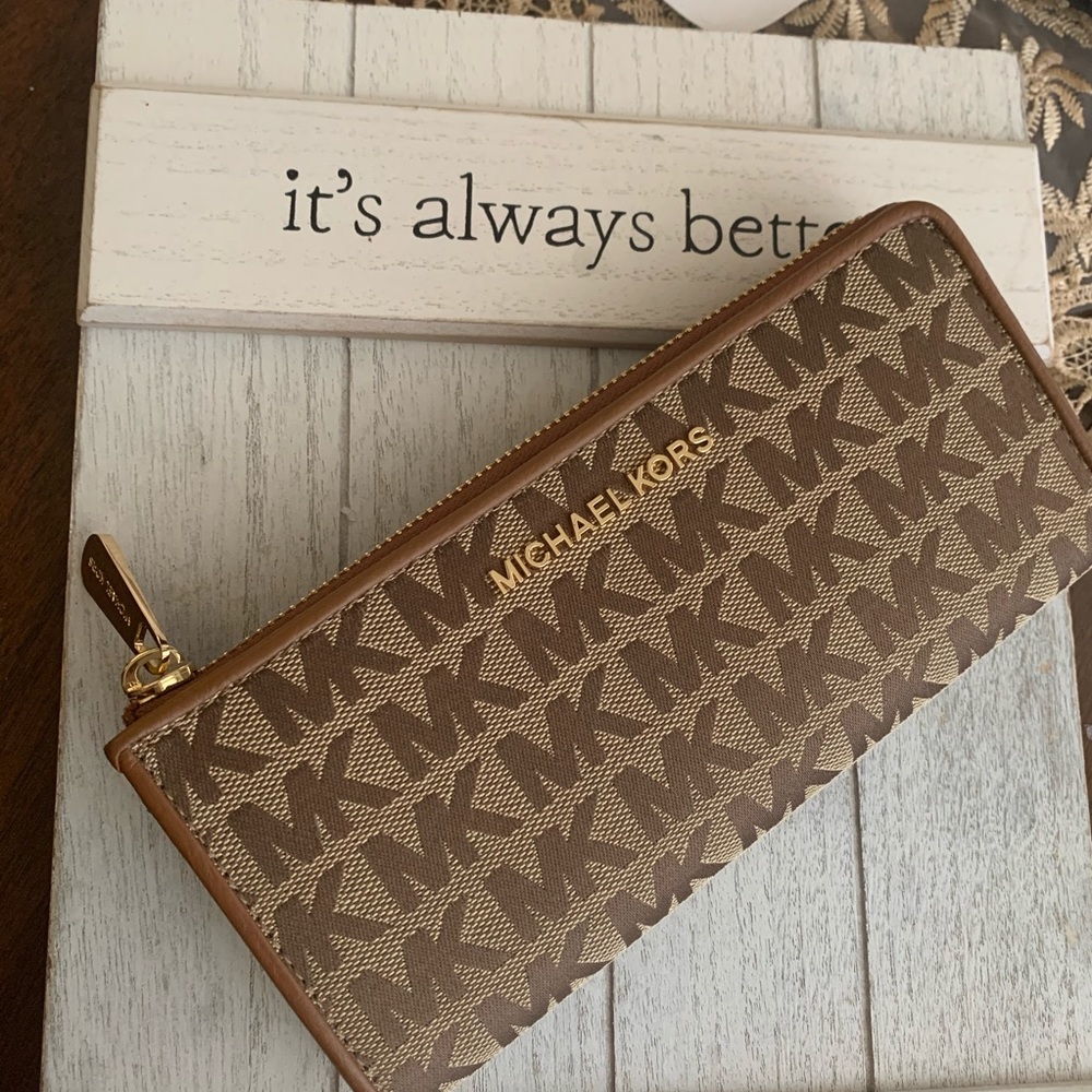 New ♥️beautiful MK logo 3 quarter zip giftabels - Picture 2 of 6